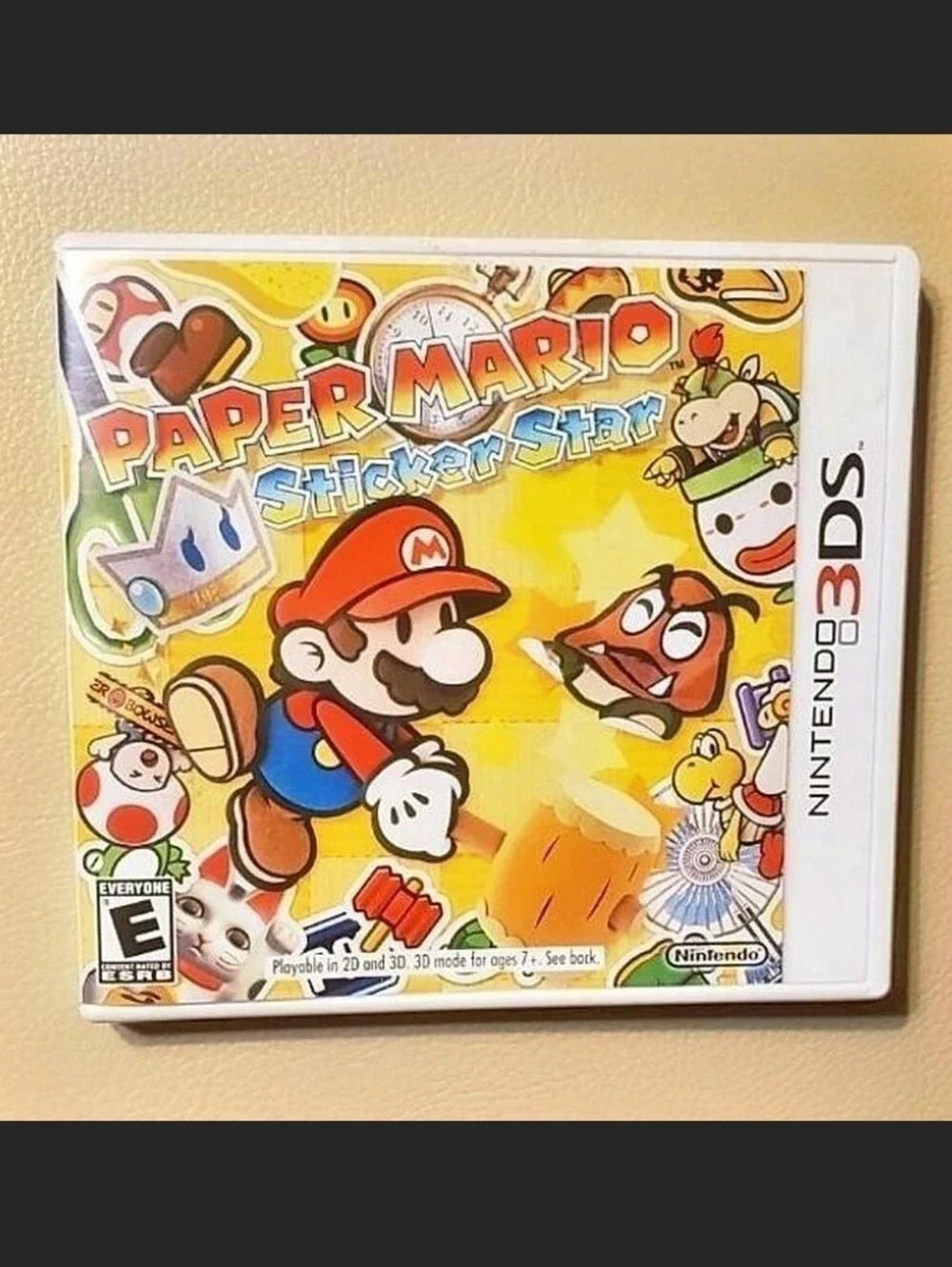 Paper Mario Sticker Star 3DS Mario and Donkey Kong 2 DS Game Set of 2 Mario Game